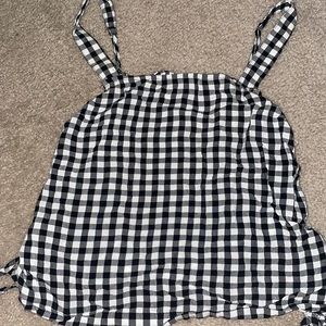 Hollister Checkered tank top